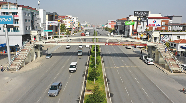 BÜYÜKŞEHİR'DEN 14 ÜST GEÇİT
