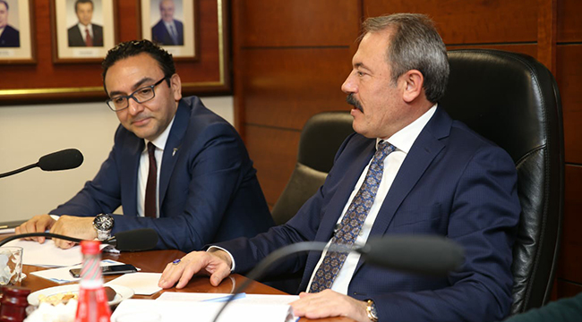 TİN, MADEN SEKTÖRÜNÜN TEMSİLCİLERİNİ DİNLEDİ