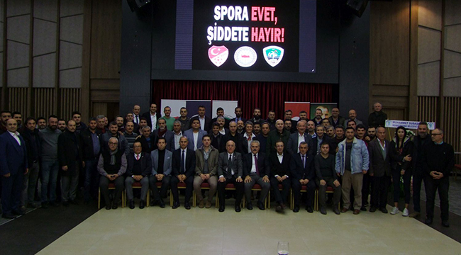 DENİZLİ ASKF’DEN ŞİDDETE HAYIR TOPLANTISI