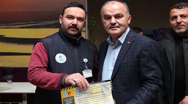 İŞ GÜVENLİĞİ SERTİKALARINI GÜRLESiN VERDi