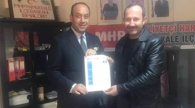 OKUR EVRAKLARINI TESLİM ETTİ