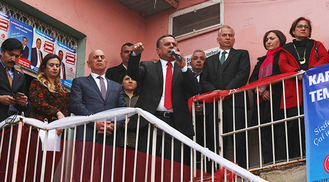 ÇAL'DA DÜĞÜN GİBİ AÇILIŞ