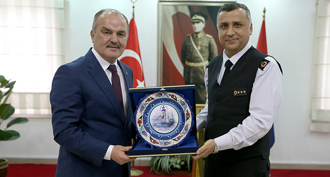 GÜRLESİN’DEN KENT PROTOKOLÜNE ZİYARET