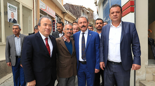 MİLLETVEKİLİ TİN BABADAĞLILARLA BULUŞTU