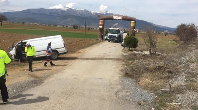 ACIPAYAM'DA KORKUTAN KAZA:1 YARALI