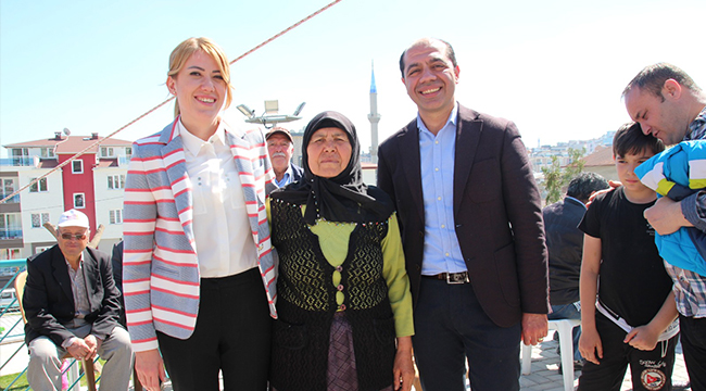 DOĞAN'A İLBADE MAHALLESİ'NDEN SAMİMİ LAKAP