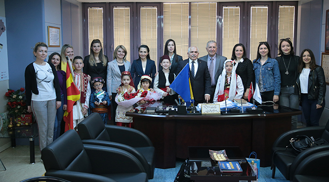 Dünya Çocukları Büyükşehir’i Ziyaret Etti
