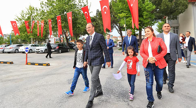 Pamukkale’de 23 Nisan Coşkusu