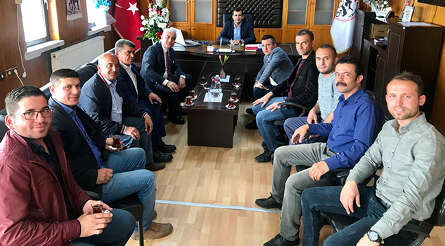 Sancar’dan Atlı’ya Hayırlı Olsun Ziyareti
