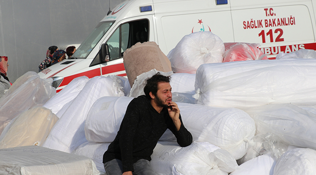 Fabrika yangınının  bilançosu belli oldu
