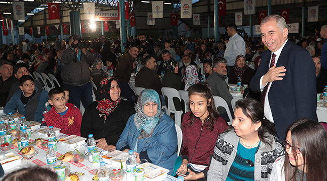 Binlerce Denizlili Aynı Sofrada Buluştu