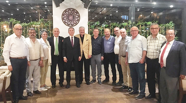Denizli ASKF, TASKK Genel Başkanı Ali Düşmez’i Ağırladı