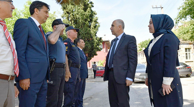 Vali Karahan Babadağ İlçesi’ni Ziyaret Etti