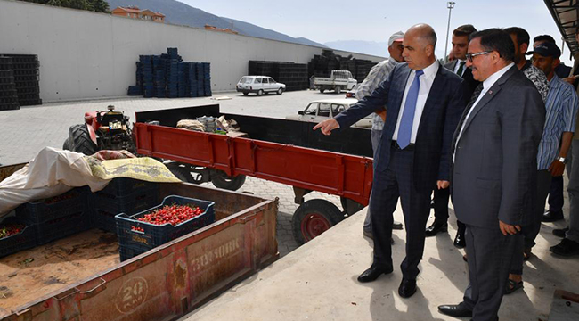 Vali Karahan Honaz’ı Ziyaret Etti
