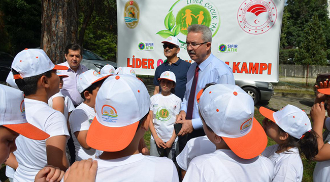 "Sıfır Atık" Temalı Lider Çocuk Tarım Kampı Sona Erdi