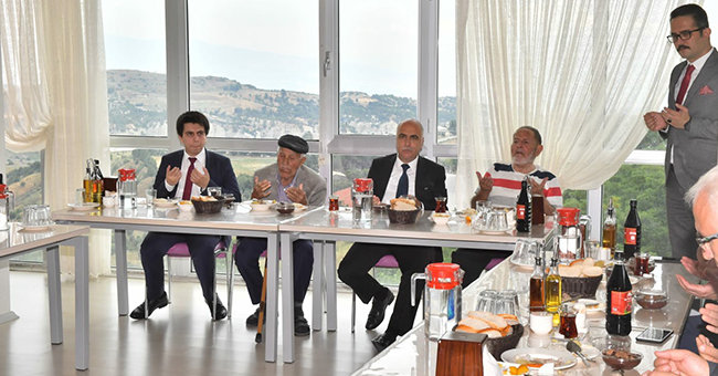 Vali Karahan, Babadağ ve Sarayköy Muhtarlar İle Bir araya Geldi