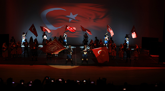 Denizli Halk Oyunları İle Coştu