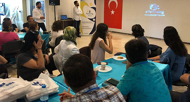 eTwining Projeleri Geliştirme Tanıtımı Yapıldı