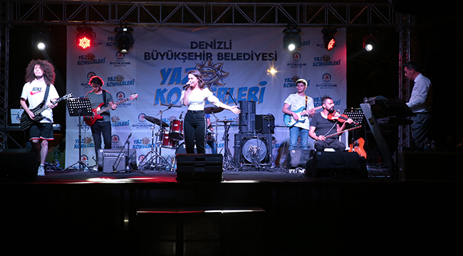 Denizlililer Yaz Konserleri İle Müziğe Doyuyor
