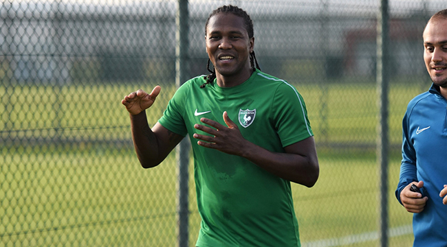 Denizlispor'un Yeni Transferi Rodallega Kampa Katıldı