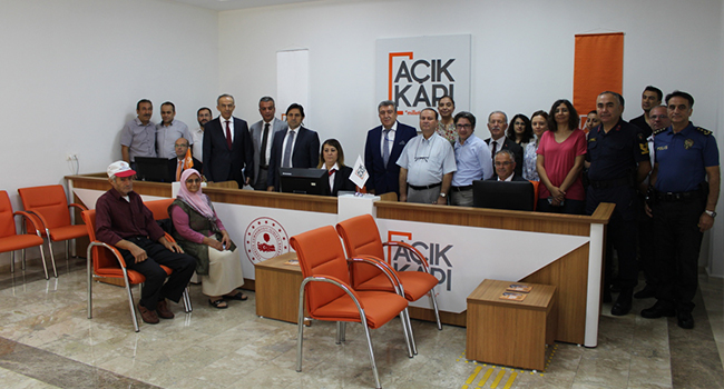 Merkezefendi’de Açık Kapı Hizmete Başladı