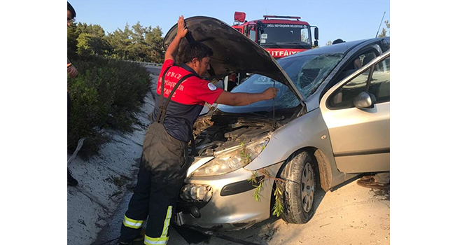 Kale’de Trafik Kazası: 2 Yaralı