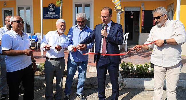 Aktepe Minibüs Esnafı Yeni Durağına Kavuştu