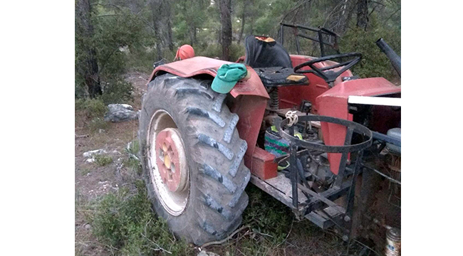 GÜNEY’DE TRAKTÖR KAZASI:1 ÖLÜ