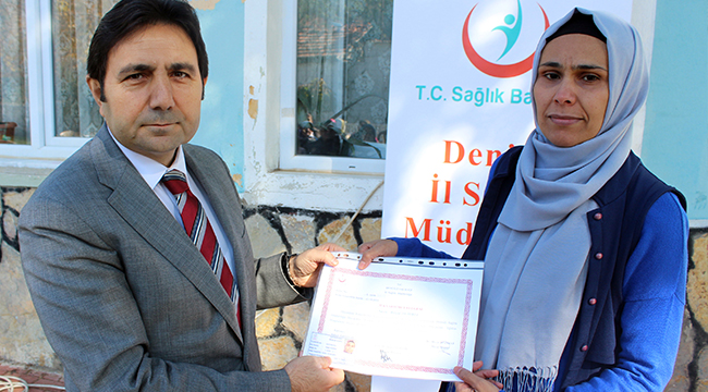 30 KİŞİ İLKYARDIM SERTİFİKASI ALDI