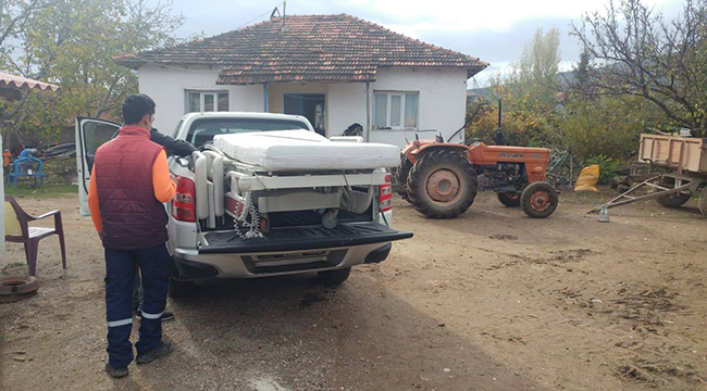 ÇİVRİL BELEDİYESİ SEVGİ ELİ GÖNÜL KÖPRÜLERİ KURUYOR