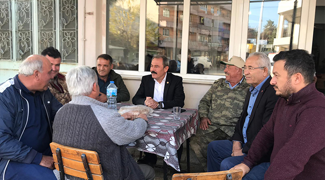 TİN BOZKURT’TA VATANDAŞLARLA BULUŞTU