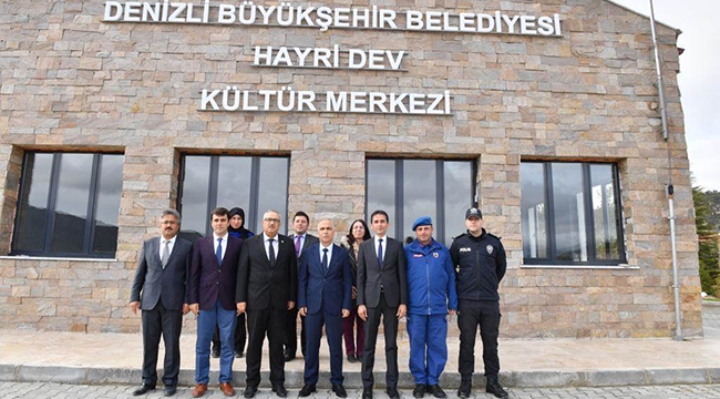 VALİ KARAHAN, ÇAMELİ İLÇESİ'Nİ ZİYARET ETTİ