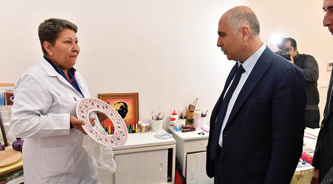 VALİ KARAHAN, ÇAMELİ İLÇESİ'Nİ ZİYARET ETTİ