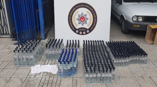 KAÇAK İÇKİ SATICILARINA AĞIR DARBE
