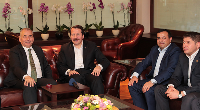 MEMUR-SEN’DEN BAŞKAN ZOLAN'A ZİYARET