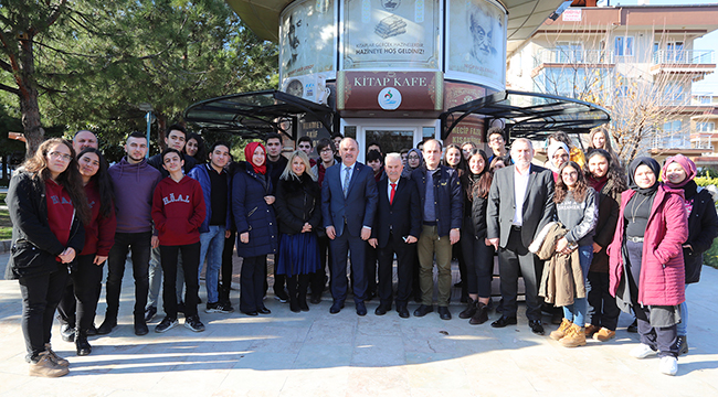 BAŞKAN GÜRLESİN İLE BULUŞTULAR