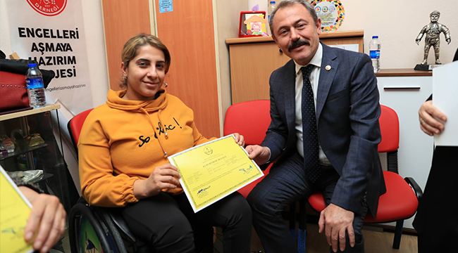 TİN’DEN “ÖZEL İNSANLAR”A ZİYARET