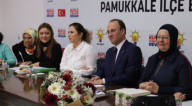 ÖRKİ PAMUKKALE KADIN KOLLARI İLE BULUŞTU