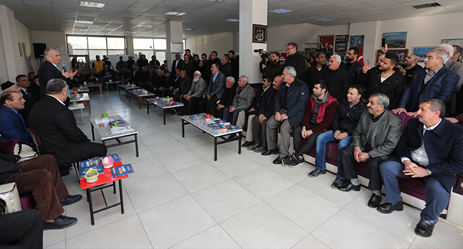 ZOLAN AĞRILILAR DERNEĞİ’Nİ ZİYARET ETTİ