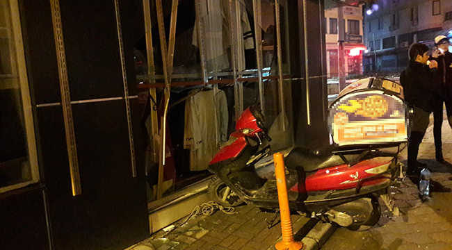 KAZA ANI GÜVENLİK KAMERALARINA YANSIDI
