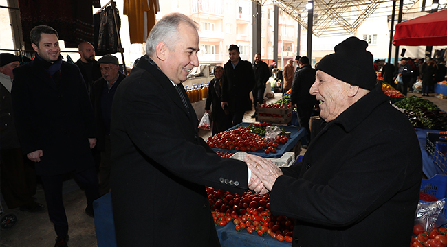 ZOLAN ESNAF VE VATANDAŞLARI DİNLEDİ