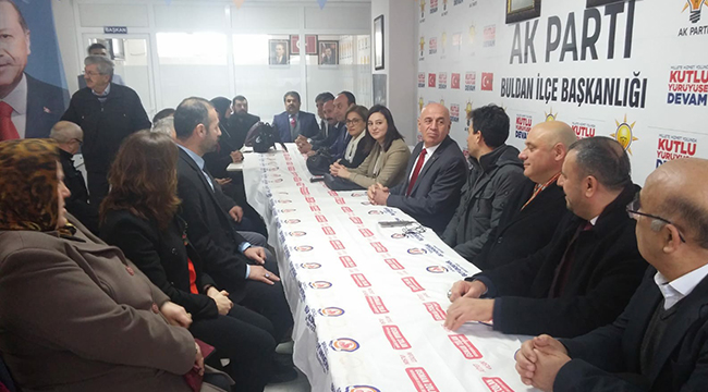 MHP'DEN AKP BULDAN'A NEZAKET ZİYARETİ