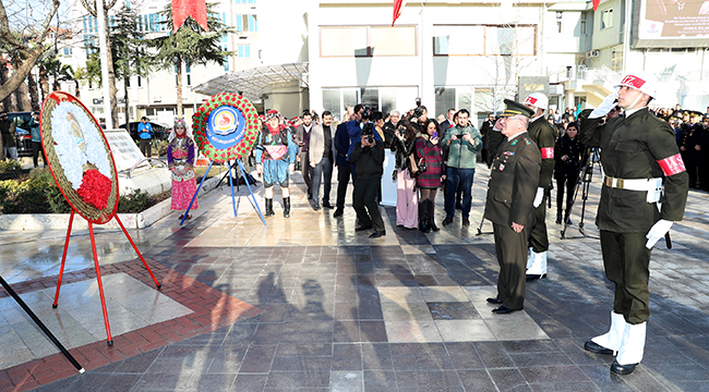 BÜYÜK ÖNDERİN DENİZLİ'YE GELİŞİNİN 88. YILI ANILDI