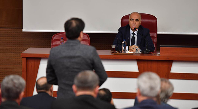 SEÇİM GÜVENLİĞİ VE KAYMAKAMLAR TOPLANTISI YAPILDI