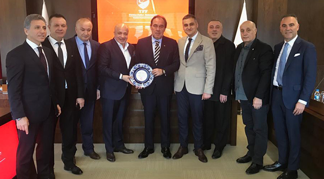 DEMİRÖREN ZİYARETİNE BAŞKAN ÇETİN DE KATILDI