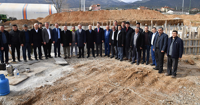 SERİNHİSAR ACİL SAĞLIK İSTASYONUNA KAVUŞTU