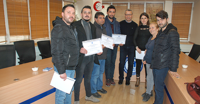 İMO’DAN YAPI DENETİM NUMUNE TOPLAMA EĞİTİMİ
