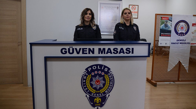 GÜVEN MASALARI HİZMETE GİRDİ