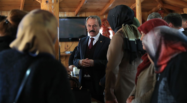 MİLLETVEKiLi TiN KALE’YE ÇIKARMA YAPTI
