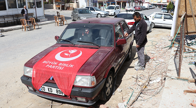 60 LİRA YEVMİYE İLE SEÇİM ÇALIŞMASI